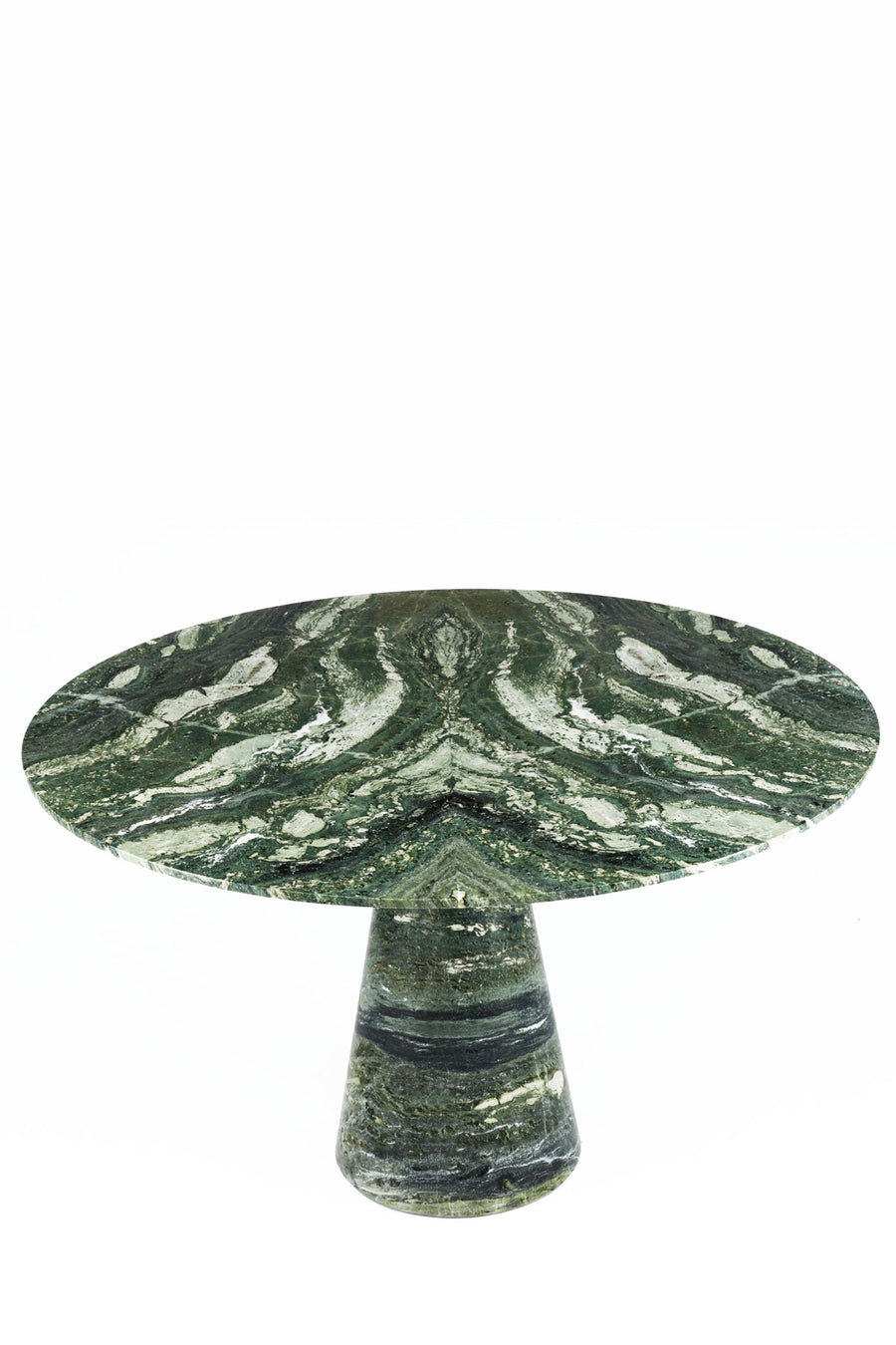 Center Table in Swedish Green Marble by Rose Uniacke