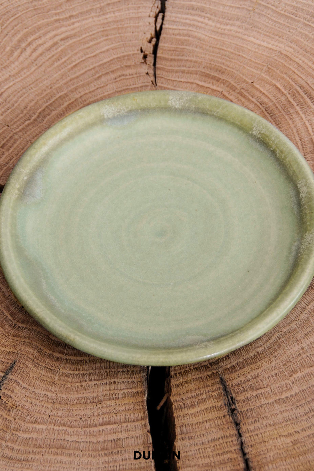 Small Plate in Moss by Rose Uniacke at Dunlin