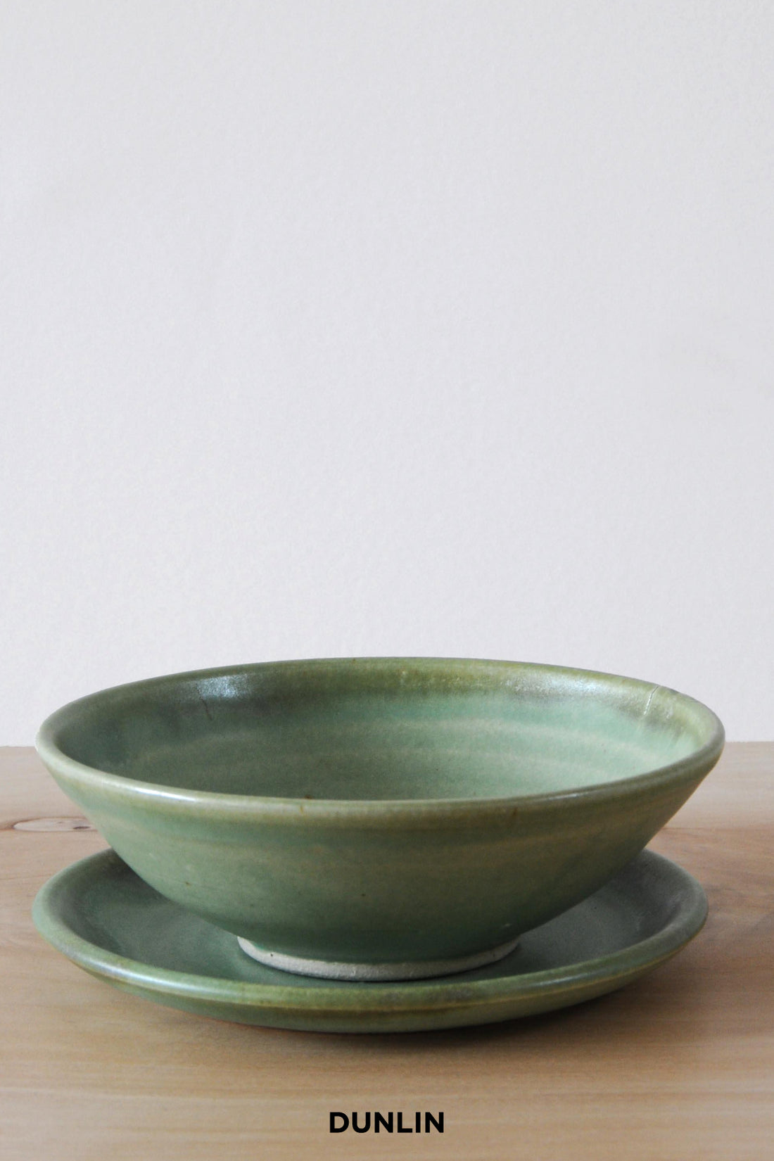 Ceramic Bowl in Moss Green by Rose Uniacke at Dunlin