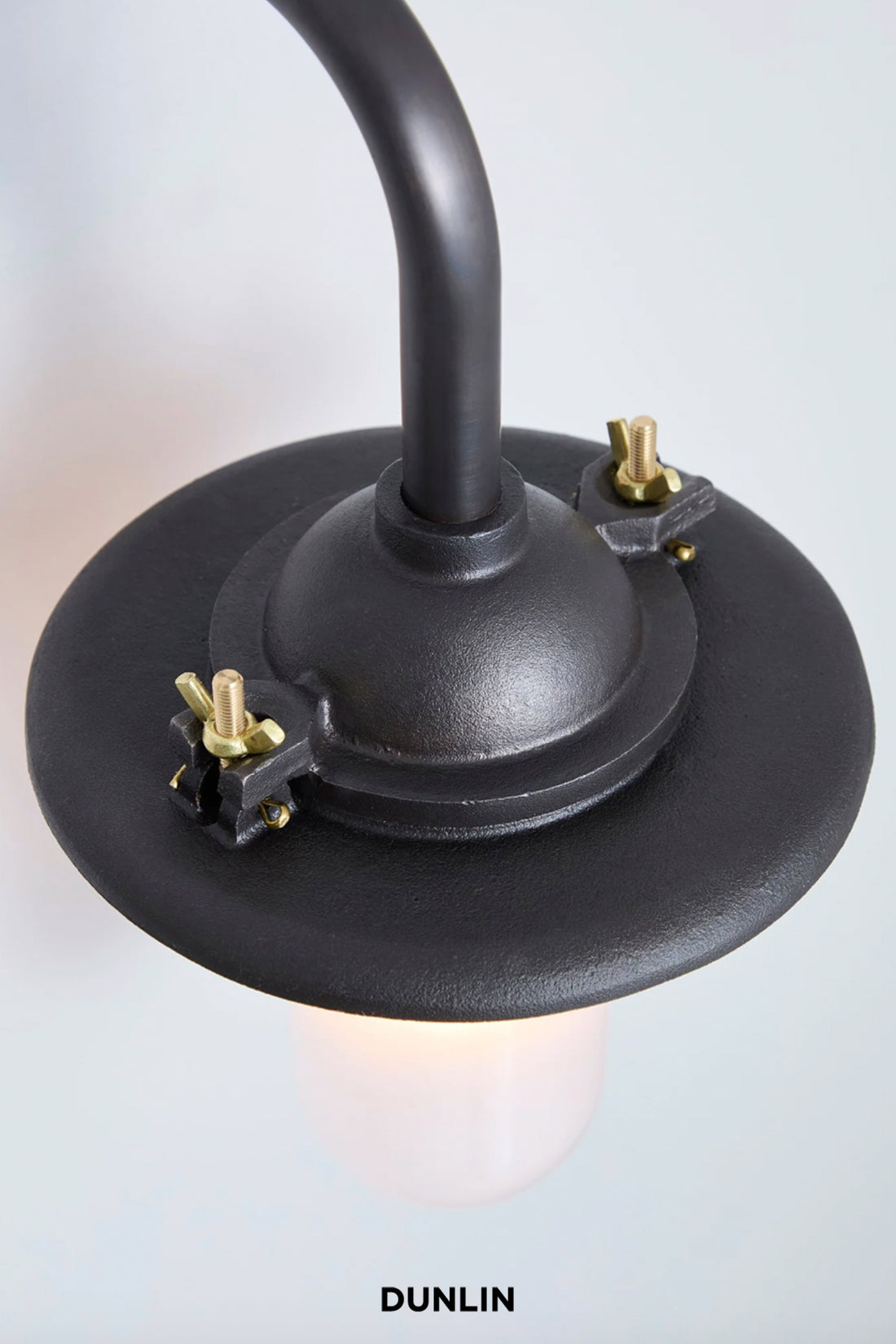 Chelsea Small Outdoor Wall Light, Weathered Brass