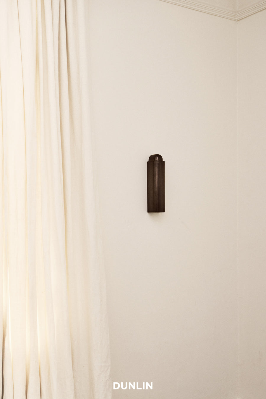 DUNLIN Decade Linear Wall Light, Weathered Brass