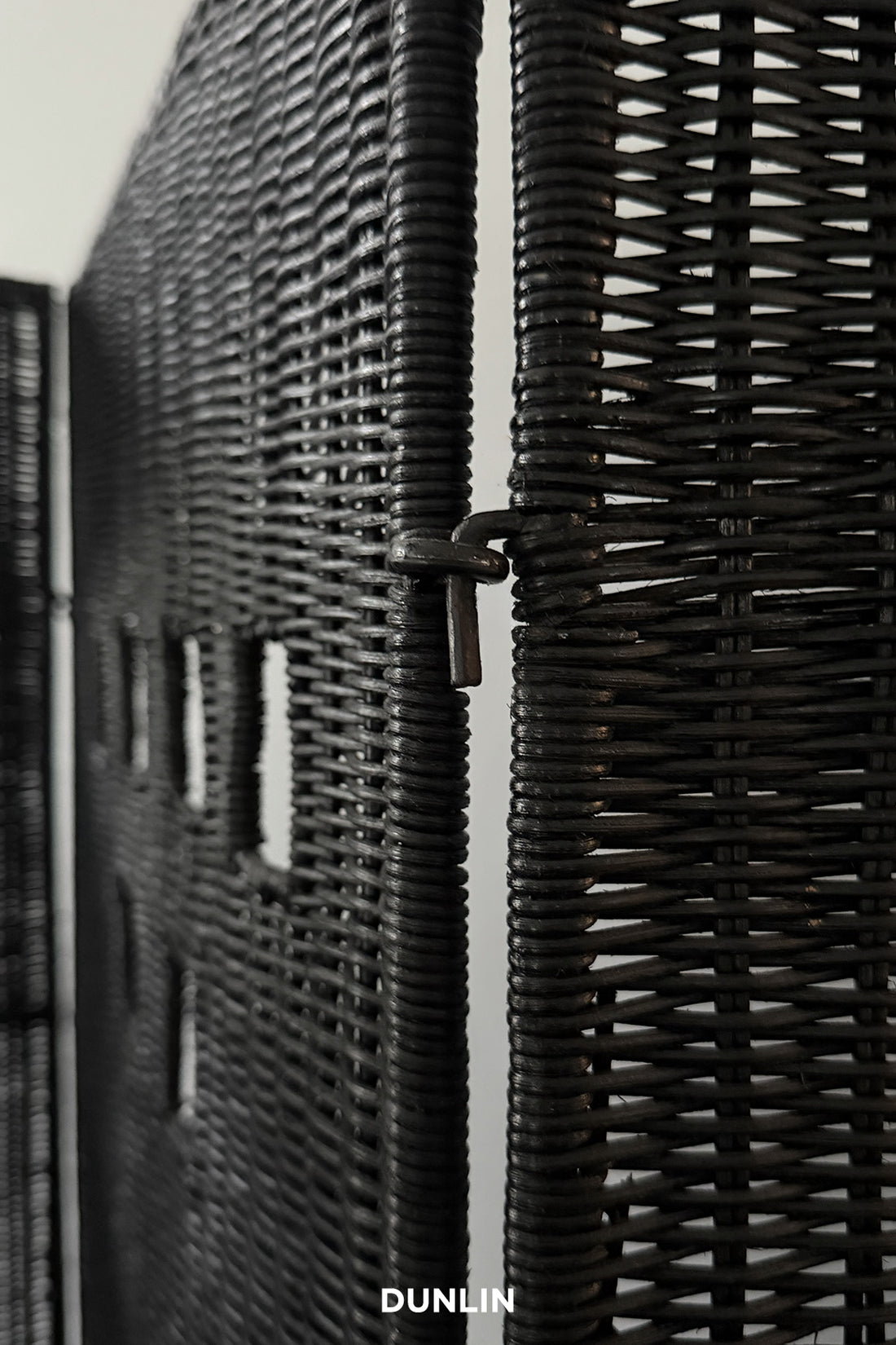 Three Panel Rattan Screen, by DUNLIN