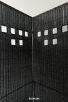 Three Panel Rattan Screen, by DUNLIN