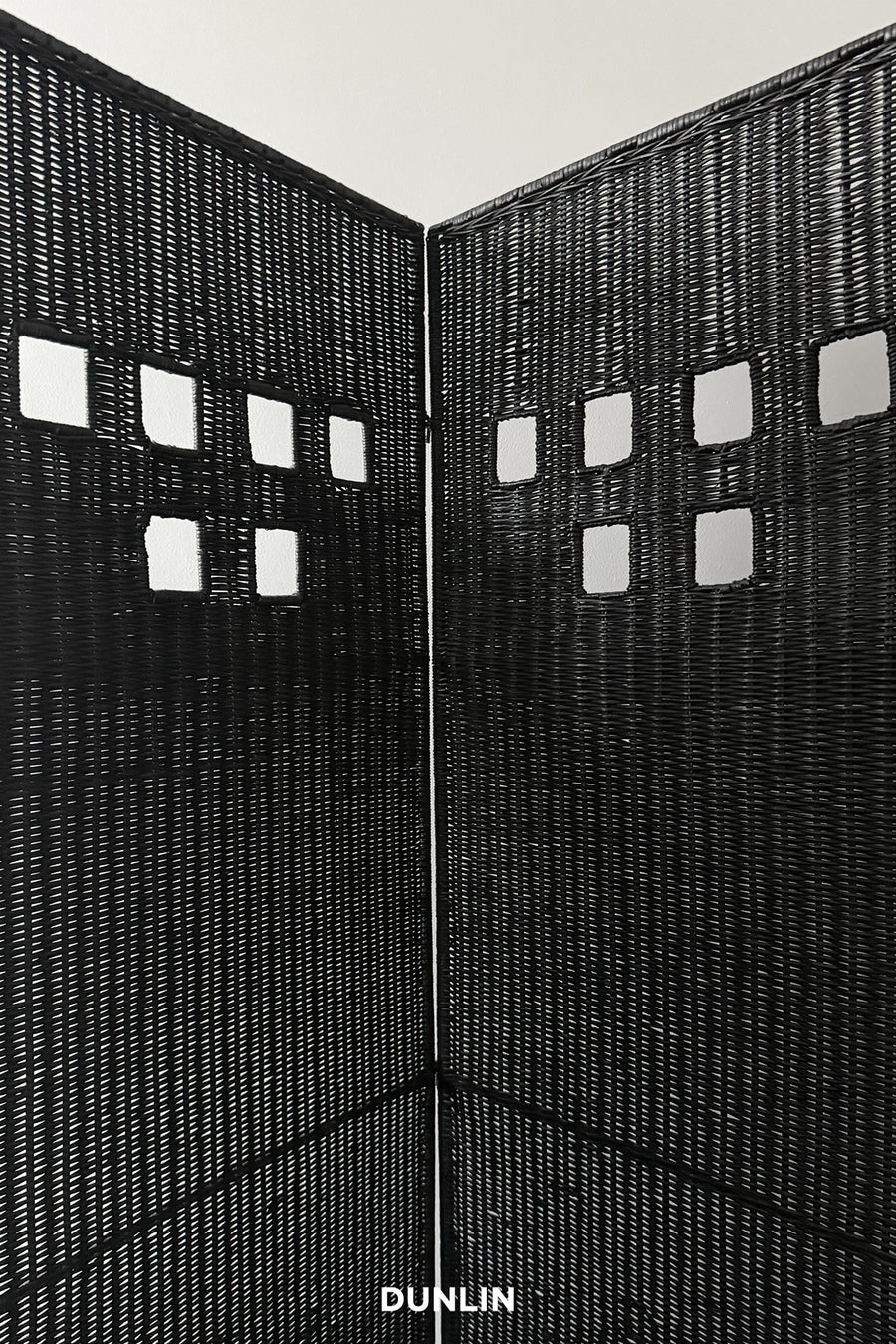 Three Panel Hex Rattan Screen, by DUNLIN – Dunlin Home