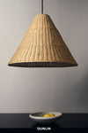 DUNLIN Dante Rattan Pendant Light