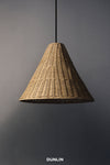 DUNLIN Dante Rattan Pendant Light, Large