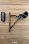 Curtain Hardware, Hammered Germaine by DUNLIN