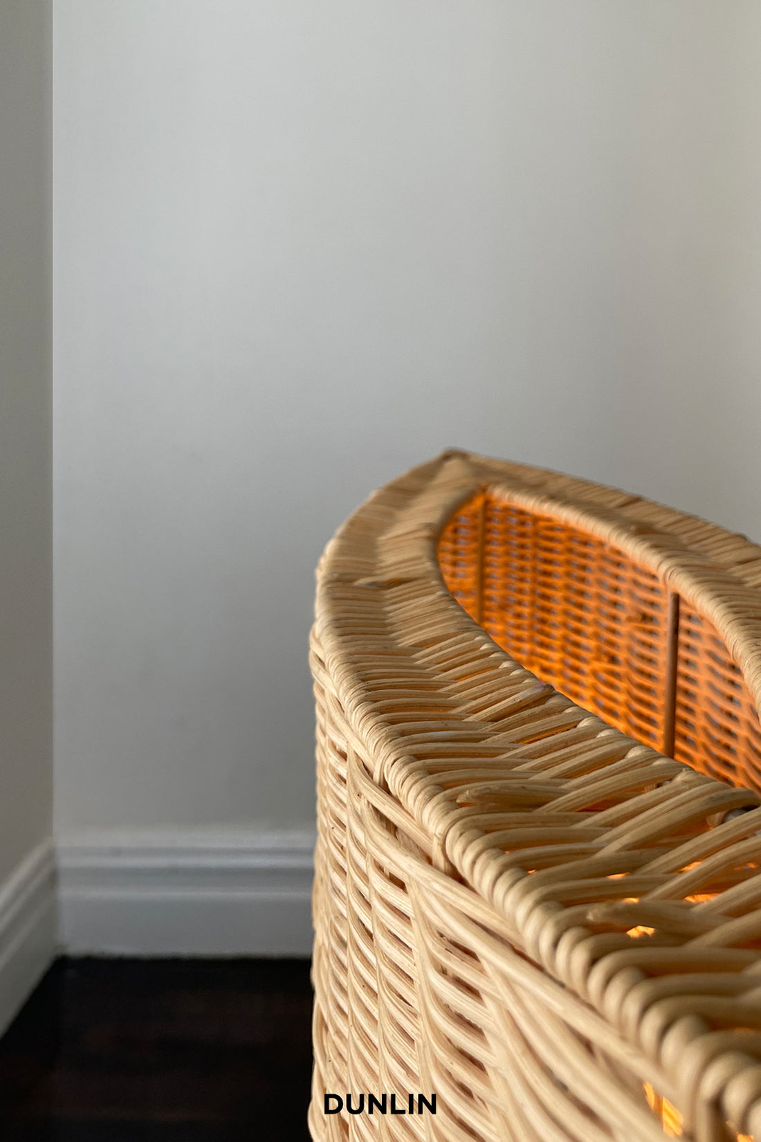 DUNLIN Rattan Luna Table Light