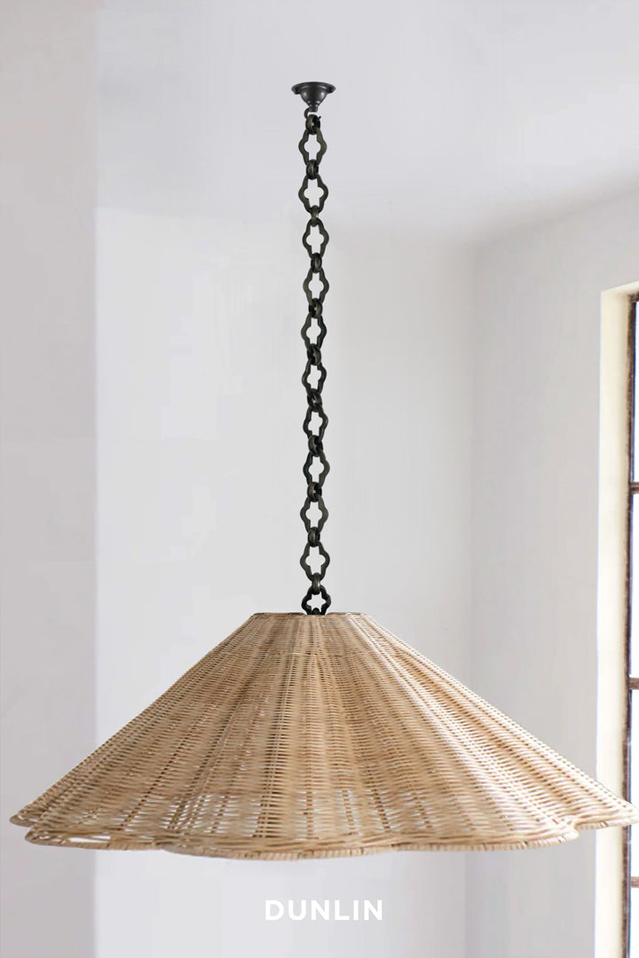 DUNLIN Etna Rattan Pendant XL