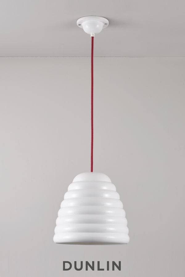 Bibendum Bone China Pendant Light 2