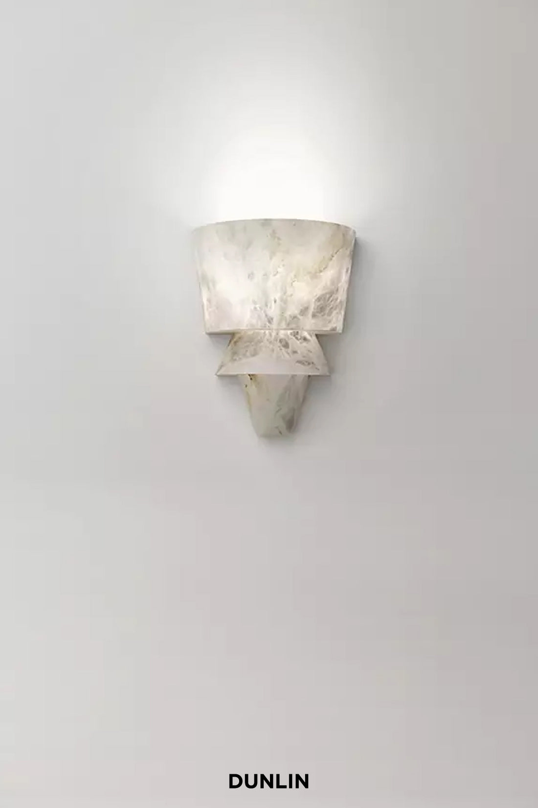 Flo A Alabaster Wall Light by Atelier Alain Ellouz