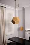 Triangle Rattan Wall Light by DUNLIN