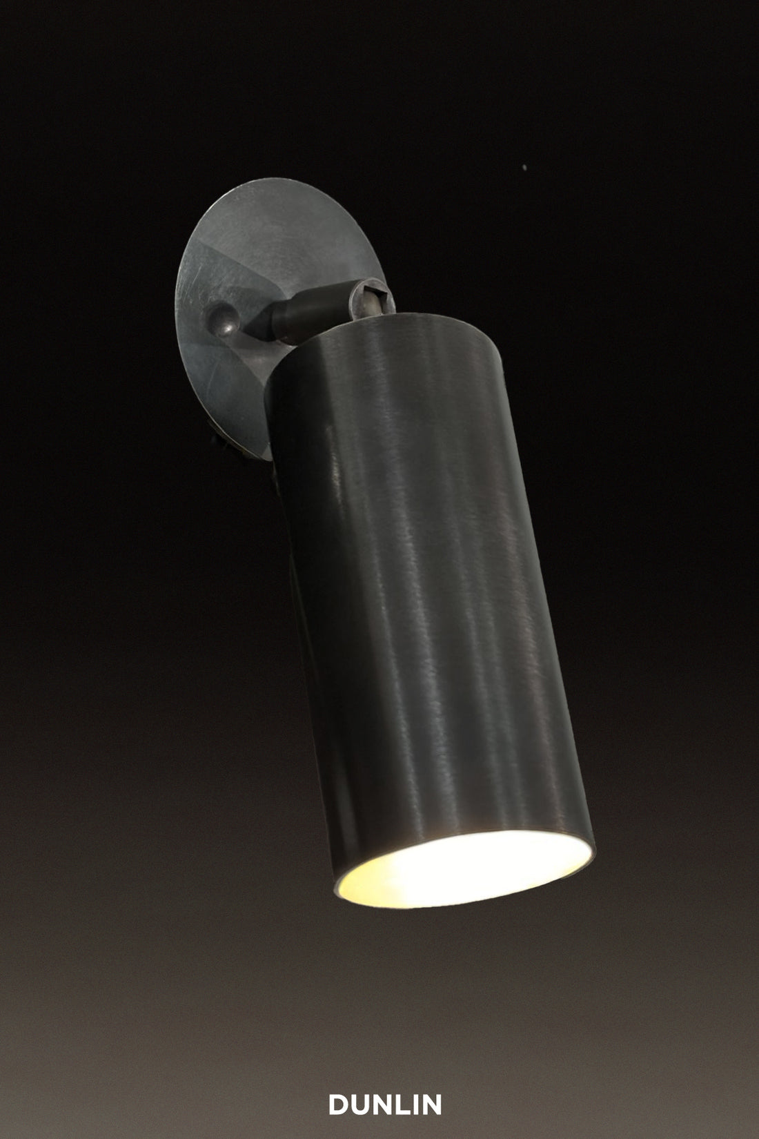 DUNLIN Greenwich St Spot Light, Blackened Brass