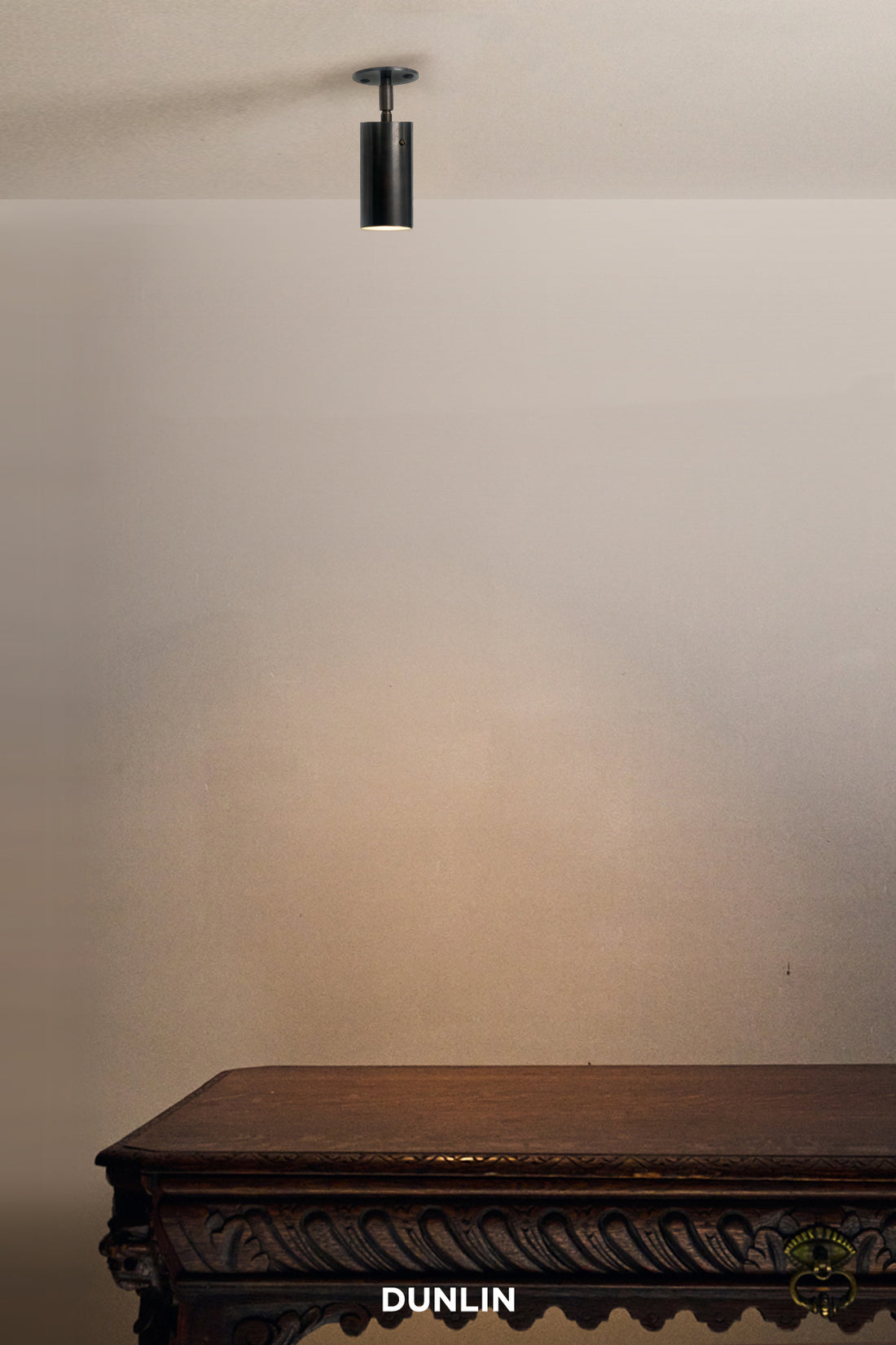 DUNLIN Greenwich St Light, Blackened Brass