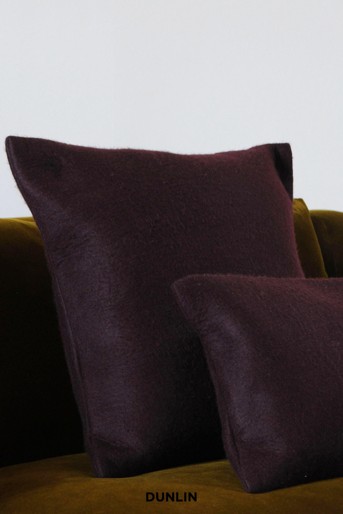 Felted Cashmere Cushions by Rose Uniacke