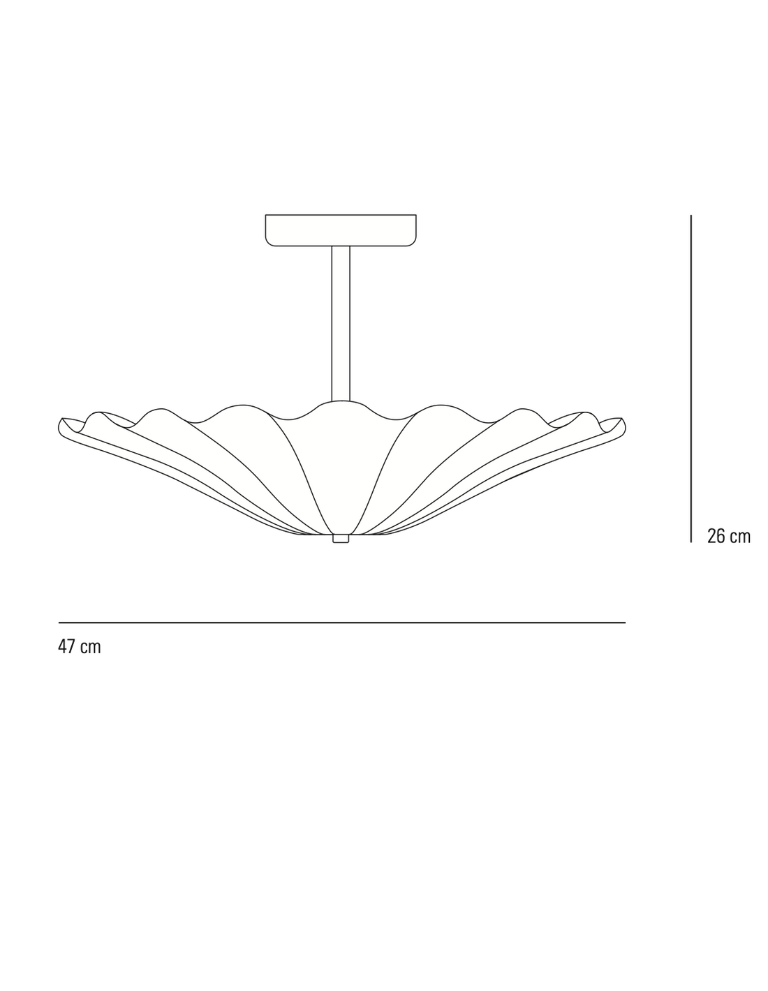 Christie Ceiling Light by Original BTC