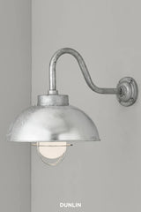 Shipyard Outdoor Wall Light Galvanised Steel