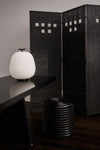 Three Panel Hex Rattan Screen, by DUNLIN