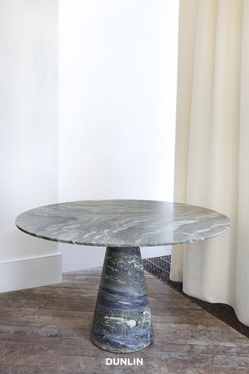 Center Table in Swedish Green Marble by Rose Uniacke