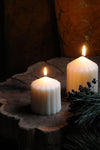 Fluted Candle, Fireside by Rose Uniacke