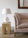 Heavy Weight Linen Ticking in Rum and Raisin