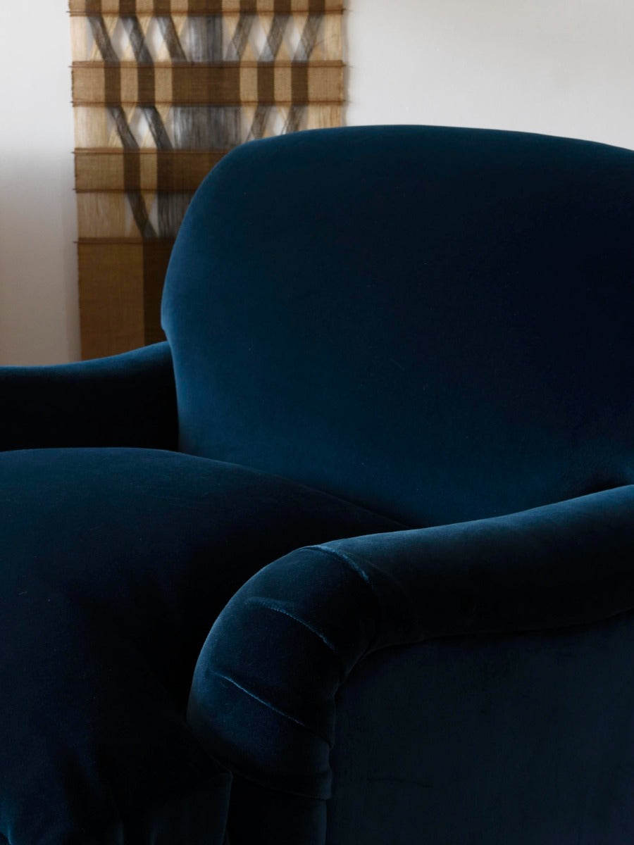 Heavy Weight Cotton Velvet in Bilberry