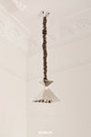 HK14 Pendant Light, Nickel Plated Brass