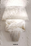 Pli A Alabaster Wall Light by Atelier Alain Ellouz