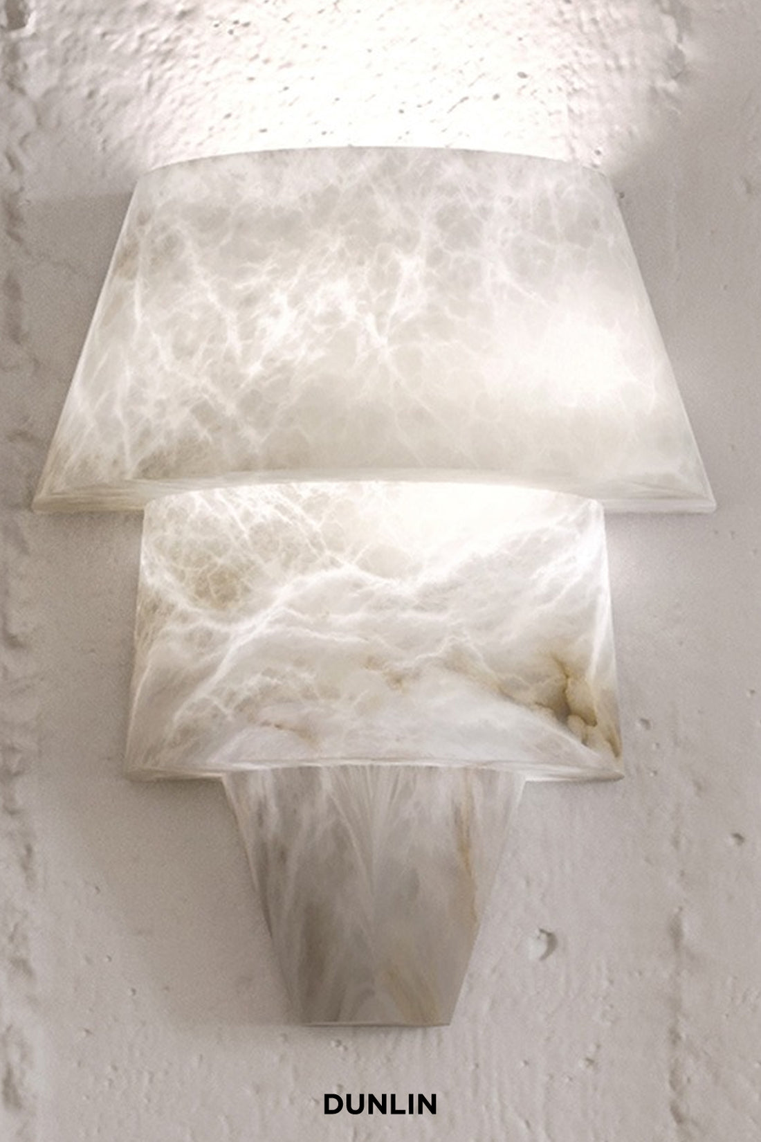 Pli A Alabaster Wall Light by Atelier Alain Ellouz