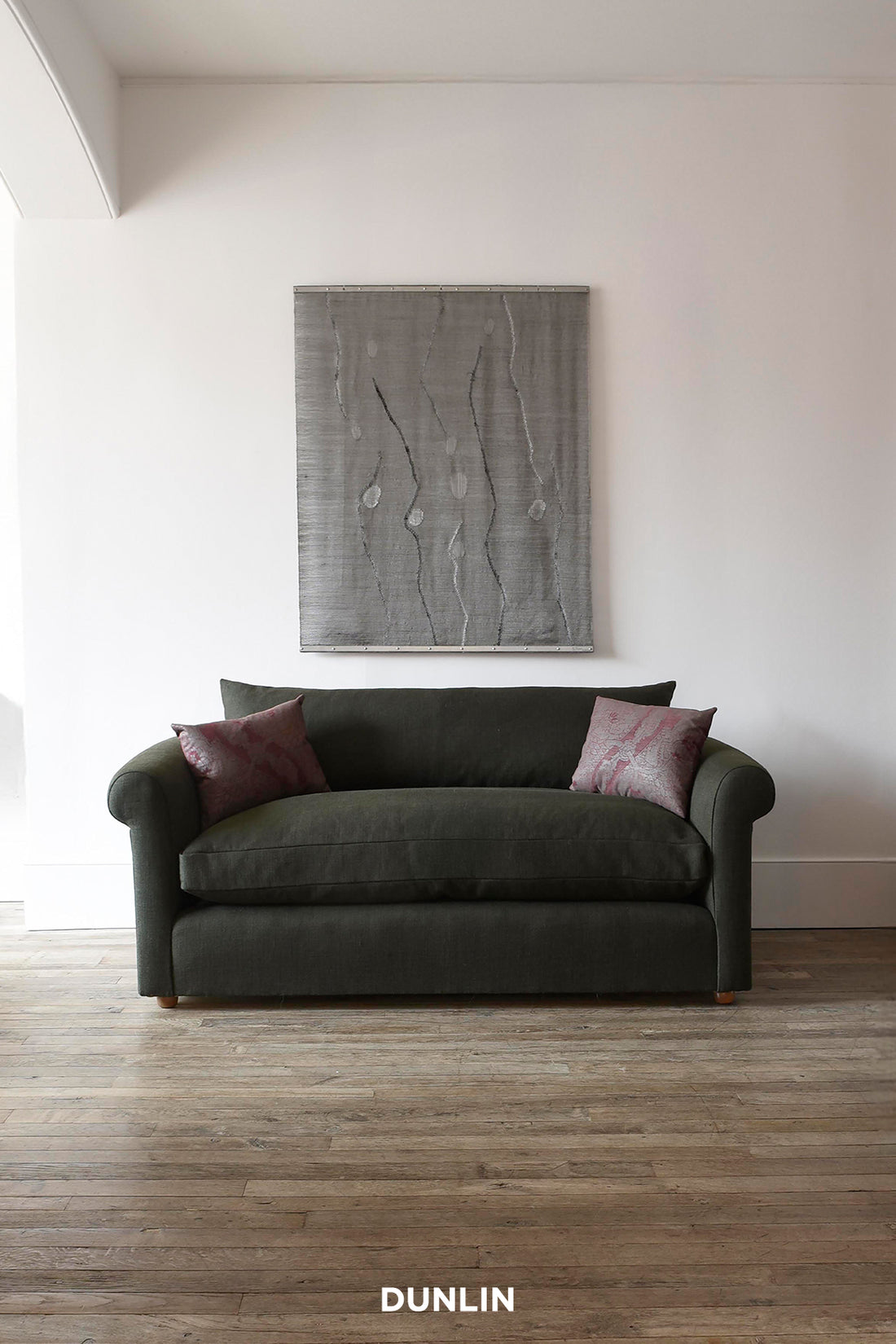 Petersham Sofa in Cypress Tree by Rose Uniacke at Dunlin