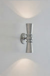 DUNLIN Germaine Wall Light, Sandblasted Aluminium