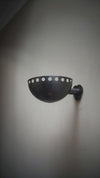 DUNLIN Barbette Wall Light Weathered Brass