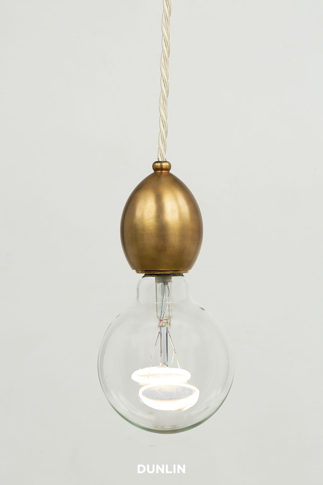 Single Pendant by Rose Uniacke in Brass at Dunlin – Dunlin Home