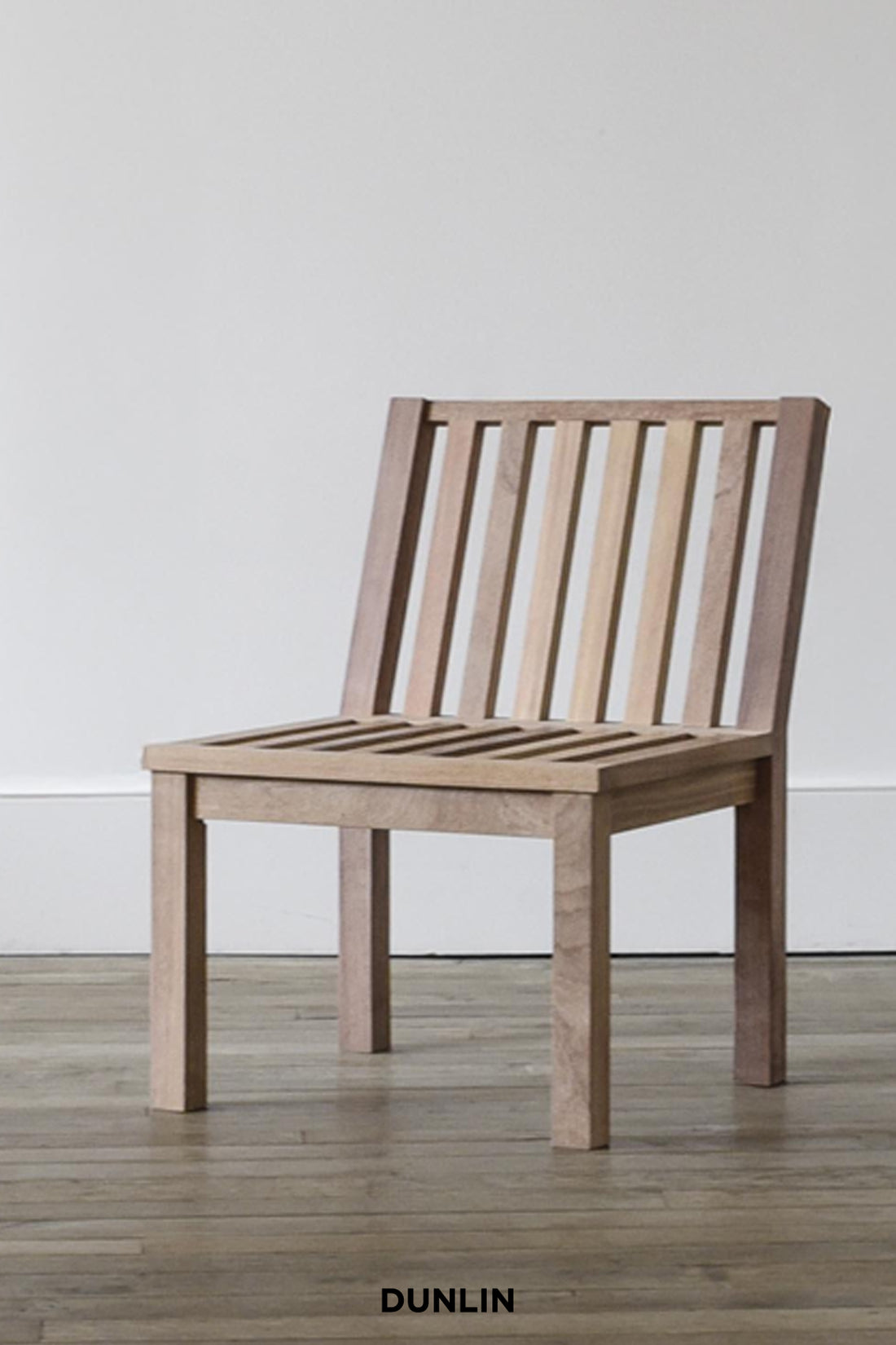 Slatted Indoor/ Outdoor Chair by Rose Uniacke