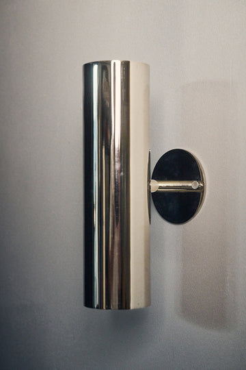 DUNLIN Up Down Light Nickel Plated Brass, Outdoor
