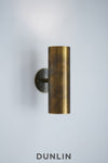 DUNLIN Up Down Light Raw Brass, Outdoor
