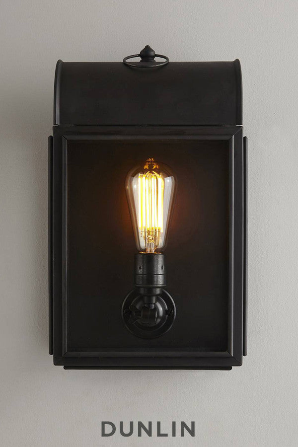 Weathered Brass Wall Light with Crown - DUNLIN™ Home Australia - 1