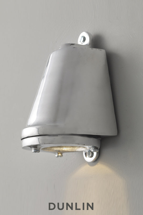 Mast Light, LED Polished Aluminium
