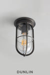 Ship's Caged Ceiling Light