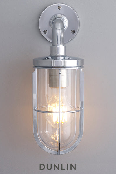 Chrome cheap porch light