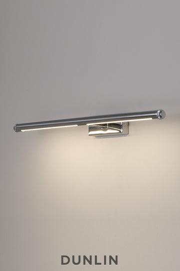 Cooper Picture Light, Long, Polished Chrome