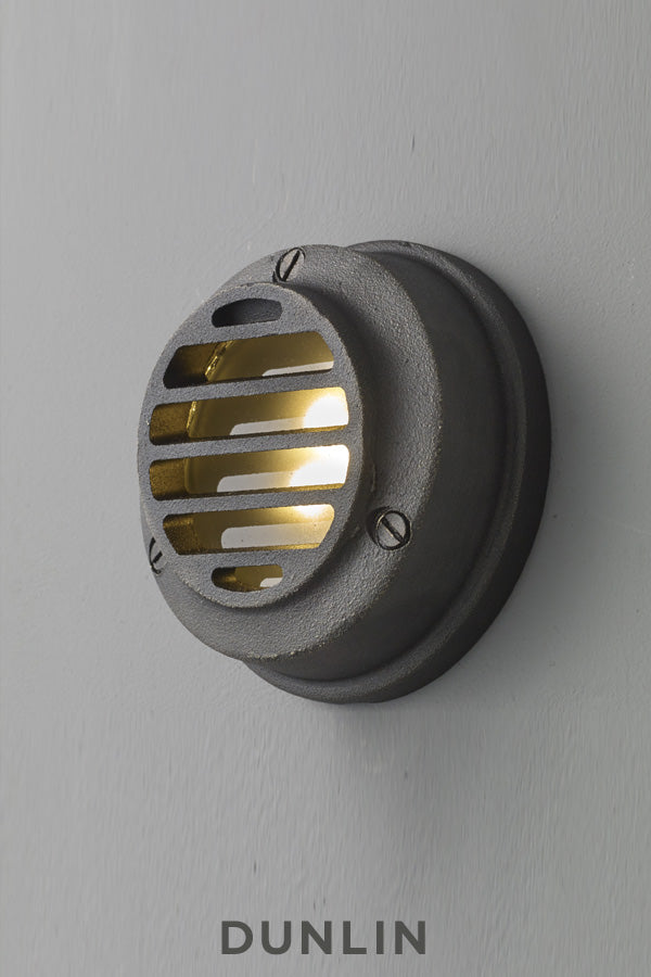 Baltic Brass LED Outdoor Step Light, Weathered Brass