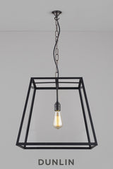 Mercer St. Large Triangular Pendant