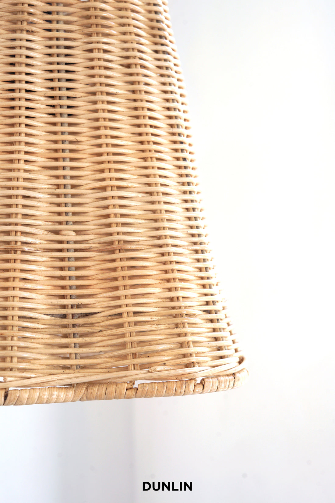 Dunlin Rattan Piccolo Pendant Light