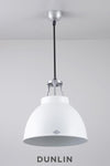 Titan 1 Pendant Light. White