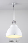 Titan 1 Pendant Light. White