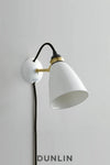 Hector 30 Wall Light - With Plug, Switch & Cable