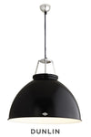 Titan 5 Pendant Light. Black